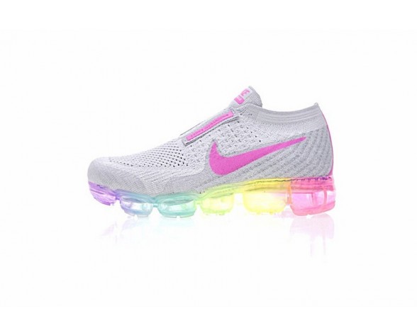 Kinder Cdg X Nike Air Vapormax Weiß/Grau/Rosa/Rainbow 899473-003 Schuhe
