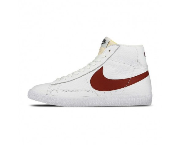 Schuhe  Aw Nike Blazer Mid Retro Og 845054-101 Unisex Weiß/Rot/Königlich