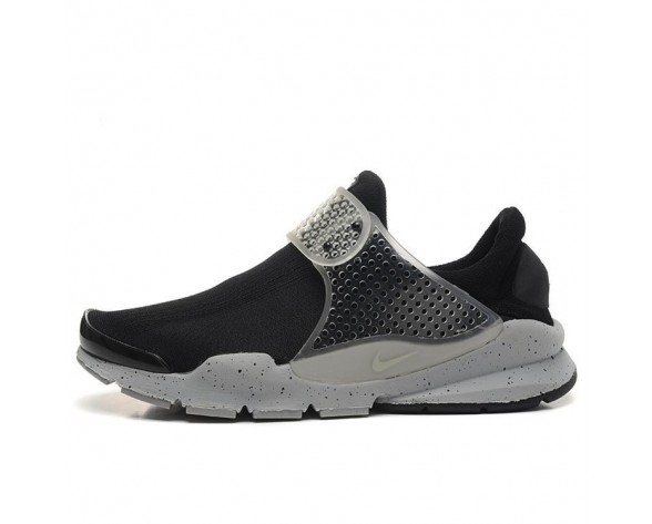 728748-001 Schuhe Schwarz/Weiß Fragment Design X Nike Sock Damen