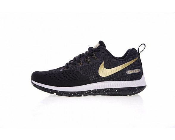Nike Zoom Winflo 4 Herren Schwarz/Gold/Weiß 921704-002 Schuhe