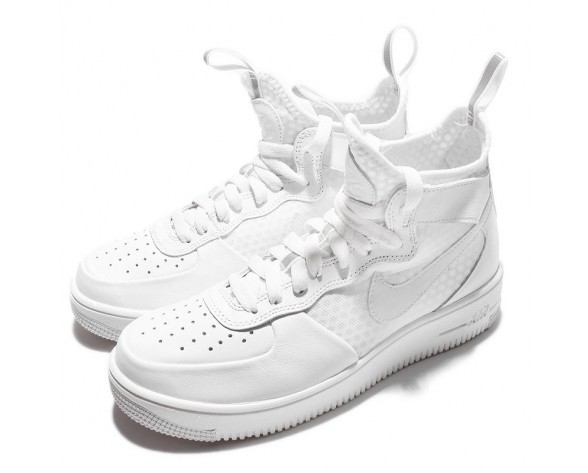 Schuhe Unisex 864025-100 Weiß Nike Air Force 1 Ultraforce Mid