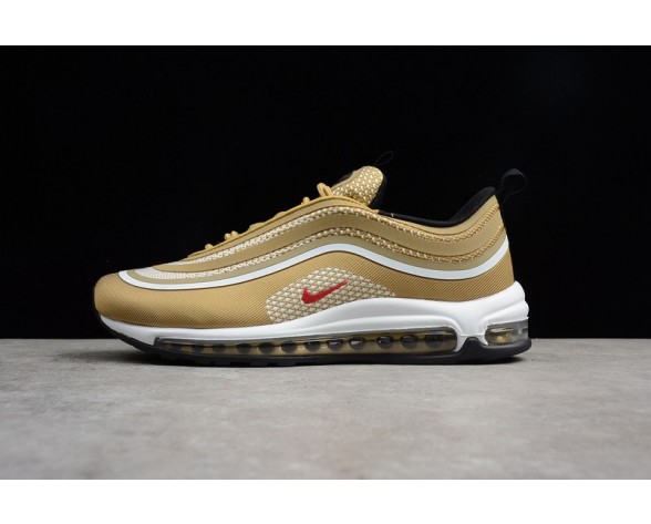 Unisex Nike Air Max 97 Ul '17 Champagne Gold Rot 918356-700 Schuhe