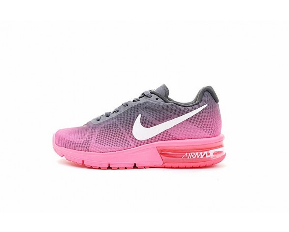 Damen 719916-602 Nike Air Max Sequent  Rosa/Grau Schuhe