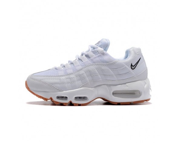 Damen Schuhe Nike Wmns Air Max 95 Essential Weiß/Braun 807443-061