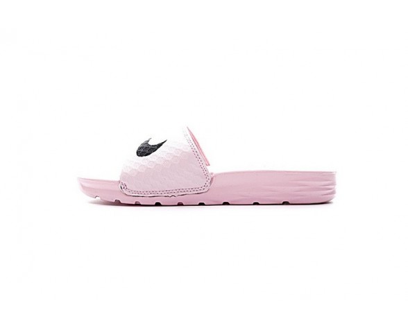 Schuhe Unisex Nike Sportswear Benassi Solarsoft 2 705475-601 Prism/Rosa/Schwarz