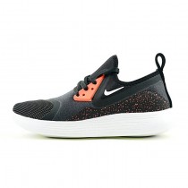 Nike Lunarcharge Premium Le 923284-016 Schuhe Herren Schwarz /Orange/Rot