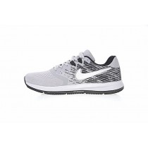 Schuhe Nike Zoom Winflo 4 Herren Licht Grau/Weiß/Schwarz 898466-003