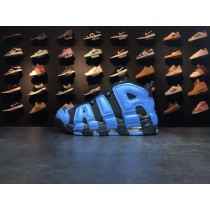 Nike Air More Uptempo Og Blau Schwarz 921948-040 Unisex Schuhe