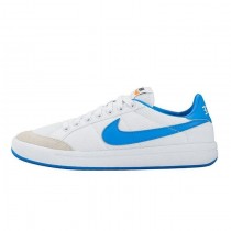 Schuhe Damen 833517-141 Weiß/Photo Blau Nike Meadow Textile
