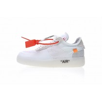 A04606-100 Schuhe Grau Weiß Off White X Nike Air Force 1 Low Herren
