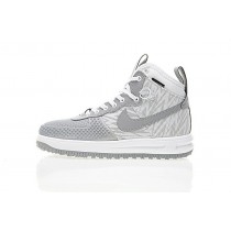 Schuhe Nike Lunar Force 1 Duckboot Weiß/Grau/Lichtning Herren 805899-207