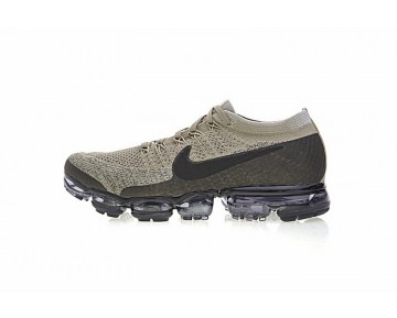 849558-201 Nike Air Vapormax Flyknit Beige/Schwarz Schuhe Unisex