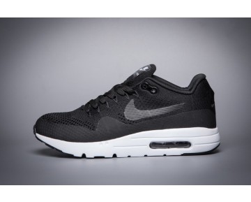 Nike Air Max 1 Ultra Flyknit 843384-001 Schuhe Herren Schwarz Weiß