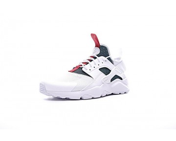 Nike Air Huarache Ultra Id 819685-103 Weiß/Grün/Rot Unisex Schuhe