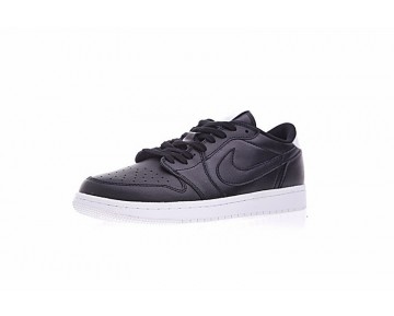 Unisex Air Jordan 1 Low Og Premium Schwarz/Weiß 705329-010 Schuhe