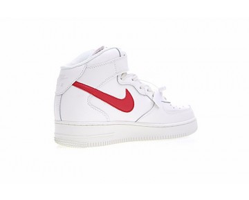 315123-126 Campus Weiß/Rot Nike Air Force 1 Mid '07 Schuhe Herren