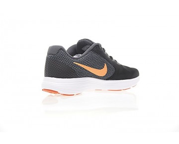 819300-003 Schuhe Schwarz/Grau/Orange Herren Nike Revolution