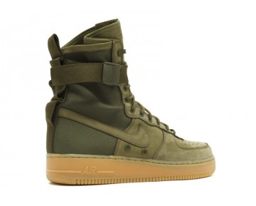 Unisex 859202-339 Nike Special Forces Air Force 1 Schuhe Faded Olive/Faded