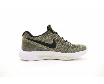 Schuhe 843765-001  Nike Lunarepic Low Flyknit 2 Herren Olive Grün