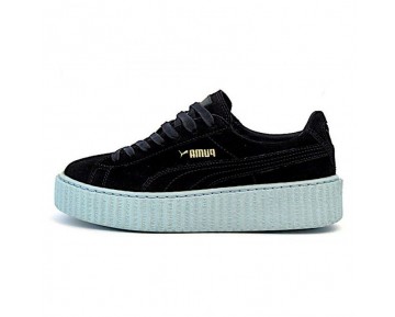 Damen Puma X Rihanna Creeper & Peacoat 361005-05 Schwarz Schuhe