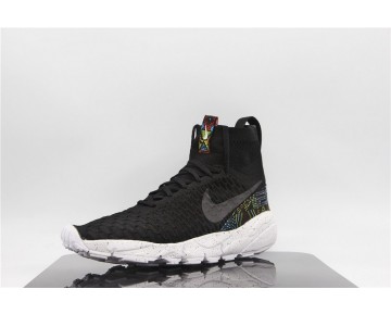 Schuhe Nike Air Footscape Magista Flyknit & Bhm Herren Schwarz 824419-001