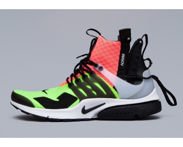 [email protected] X Nike Air Presto Mid Schuhe Herren Whitweiß/Schwarz-Hot Lavae/Schwarz-Hot Lava 844672-100