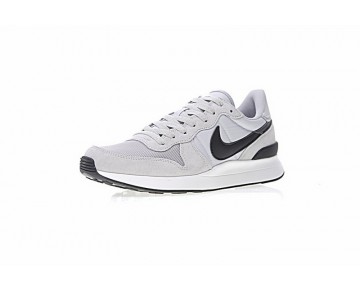 Licht Grau/Schwarz Schuhe Herren 872087-100 Nike Internationalist Lt17