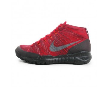 Tief Burgundy 625009-601 Schuhe Nike Flyknit Trainer Chukka Fsb Herren
