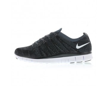 Nike Free Flyknit Nsw 5.0 599459-001 Schuhe Unisex Schwarz/Weiß