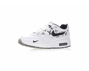 Weiß/Schwarz Schuhe L.Vx Nike Air Max 1 Custom Damen 908375-108