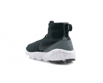 Schwarz Dunkel Grau Nike Air Footscape Magista Flyknit 816560-003 Schuhe Herren