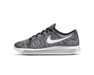 Unisex Nike Lunarepic Low Flyknit Schuhe Weiß/Grau 843764-001