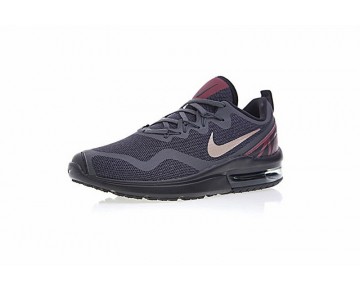 Schwarz/Grau/Wein Rot Nike Air Max Fury Damen Schuhe Aa5740-005