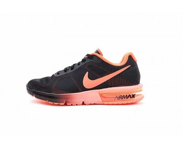 Schwarz/Orange Rot Schuhe Nike Air Max Sequent  Unisex 719912-012