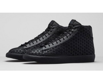 Triple Schwarz Japan Nike Blazer Mid Metric Qs 744419-001 Herren Schuhe