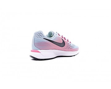Damen 880560-406 Nike Air Zoom Pegasus Blau/Rosa/Weiß Schuhe