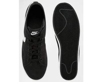 Schwarz Weiß Nike Primo Court Canvas Summer Schuhe 631691-019 Damen