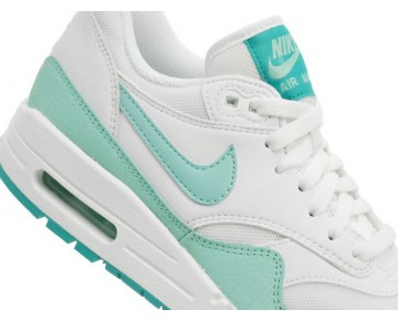 Schuhe Damen Weiß/Grün Nike Wmns Air Max 1 Essential 599820-113