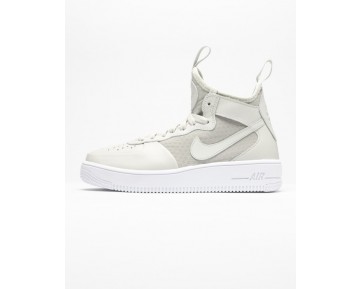 864025-002 Nike Air Force 1 Ultraforce Mid Schuhe Weiß Unisex
