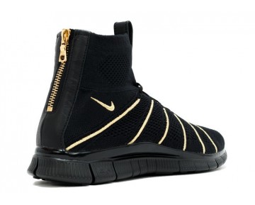 Schuhe 834906-007 Schwarz & Metallic Gold Herren Olivier Rousteing X Nikelab Free Mercurial Flyknit