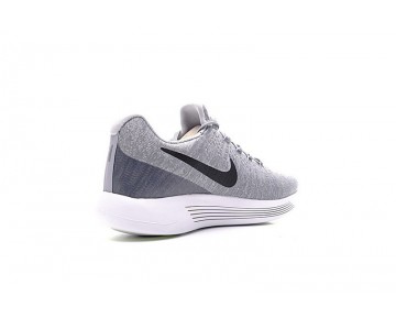 Grau/Schwarz  Nike Lunarepic Low Flyknit 2 Schuhe 863779-002 Herren