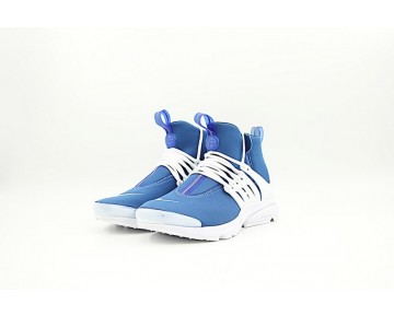 Nike Air Presto Mid Herren Schuhe Tief Blau,Weiß 78969-802