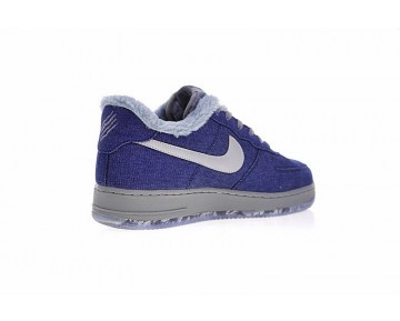 Unisex Denim/Wolf Grau-Ice Blau Schuhe Nike Air Force 1 Pinnacle Qs Werewolf Aj4234-400