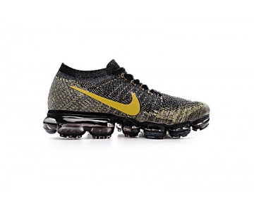 Schuhe Nike Air Vapormax Flyknit 849558-005 Unisex Schwarz/Gold