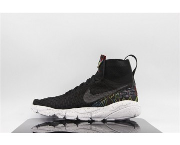 Schuhe Nike Air Footscape Magista Flyknit & Bhm Herren Schwarz 824419-001