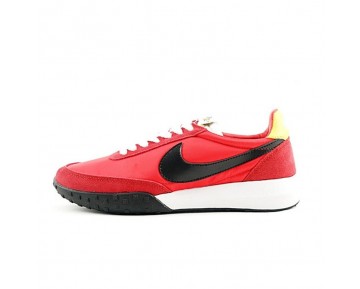 Herren 845089-600 Rot/Schwarz/Gelb Schuhe Nike Roshe Waffle Racer Nm