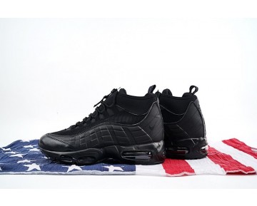 806809-002 Nike Air Max 95 Sneakerboot Herren Schwarz Schuhe