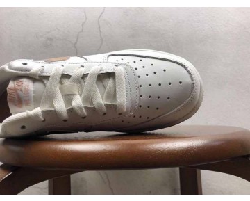 Unisex Nike Air Force 1 Low 314219-129 Schuhe Weiß Metallic Gold