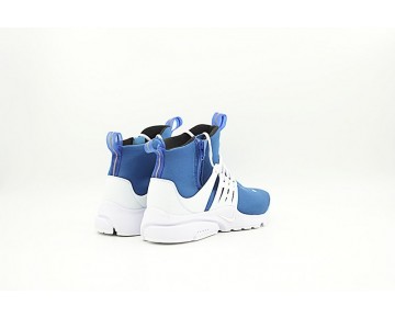 Nike Air Presto Mid Herren Schuhe Tief Blau,Weiß 78969-802