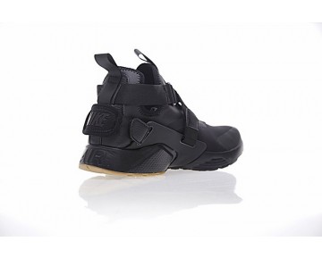 833147-809 Nike Air Huarache V Mid Unisex Schuhe Schwarz Braun